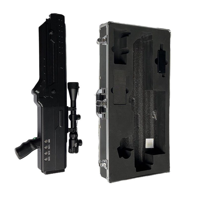  青松乡手持便携式枪型低空防御反制四通道A型