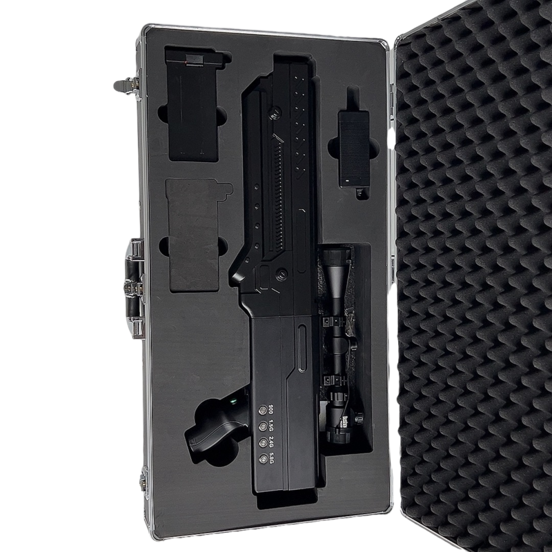  青松乡手持便携式枪型低空防御反制四通道B型